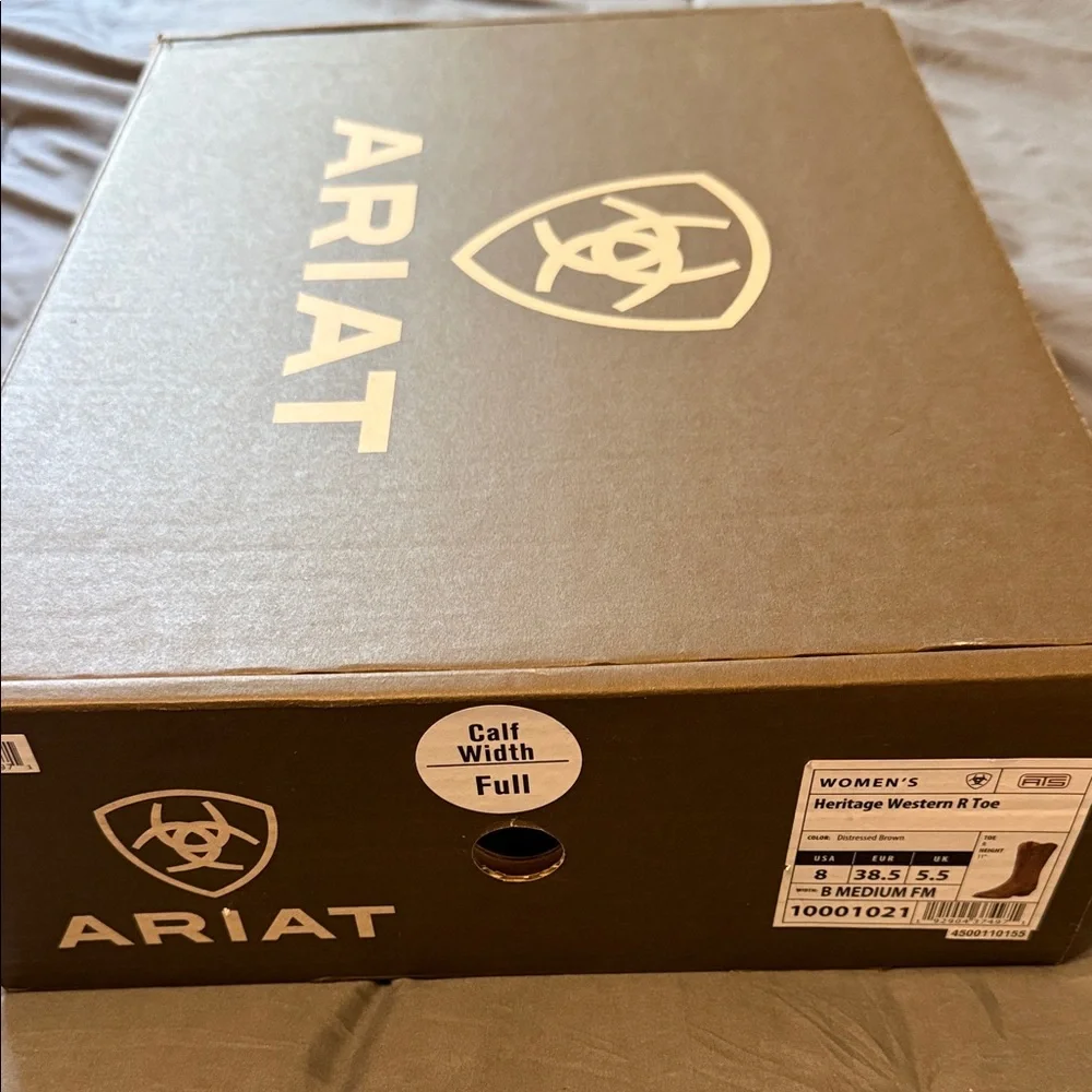 Ariat Brown Western Boots - Picture 5 of 8